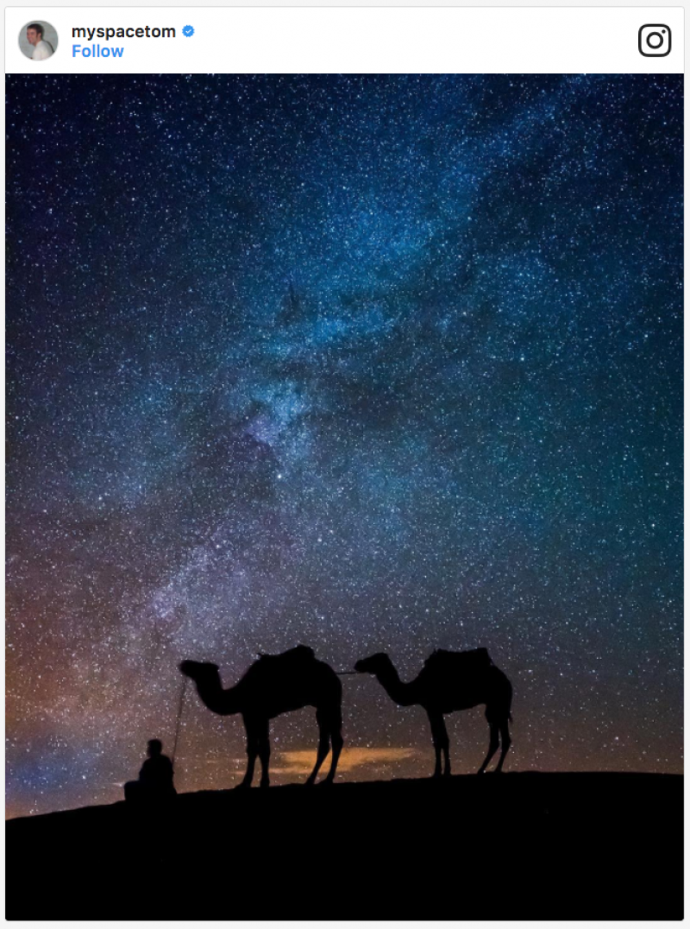 In the Sahara Desert