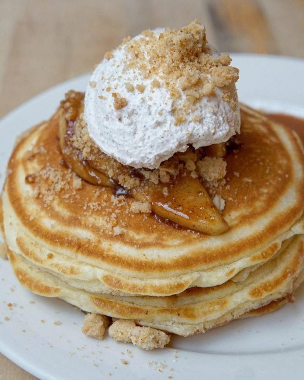 'The best pancakes I ever ate'