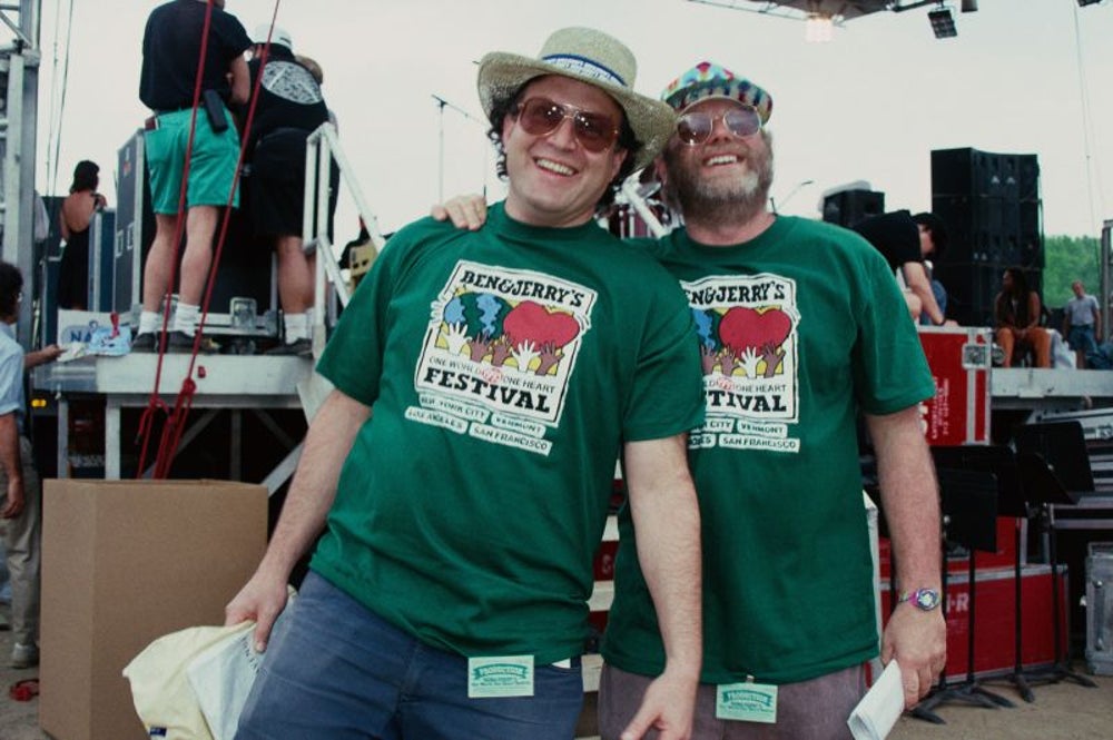 Ben Cohen and Jerry Greenfield, Ben & Jerry's