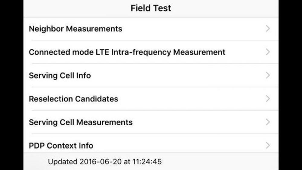 Field mode: *3001#12345#*