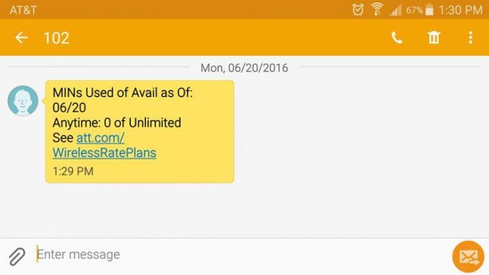 Check your available minutes: *646#