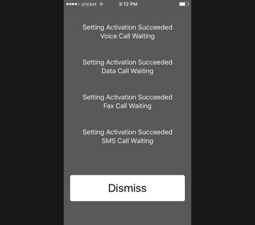 Activate call waiting: *43#