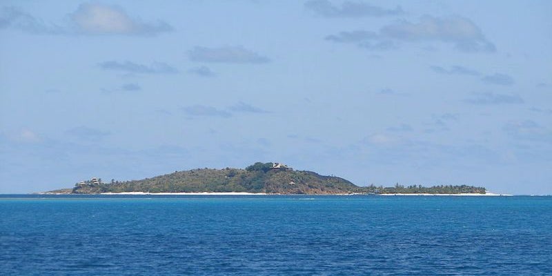 He lives in the British Virgin Islands.
