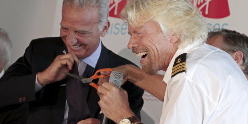 He'll cut off others' ties.