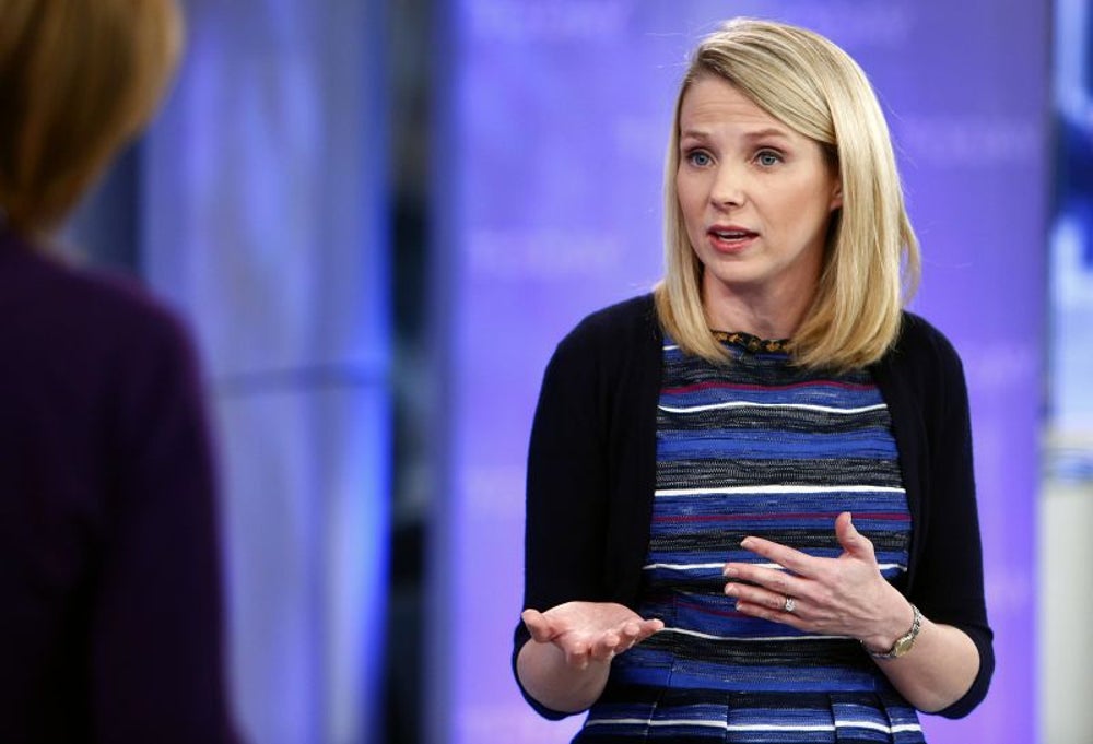 Mayer addressed why she returned to work so quickly after having a baby.