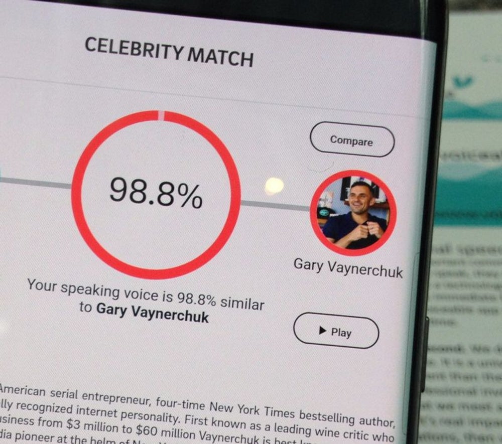 But I talk more like the charismatic Gary Vaynerchuk.