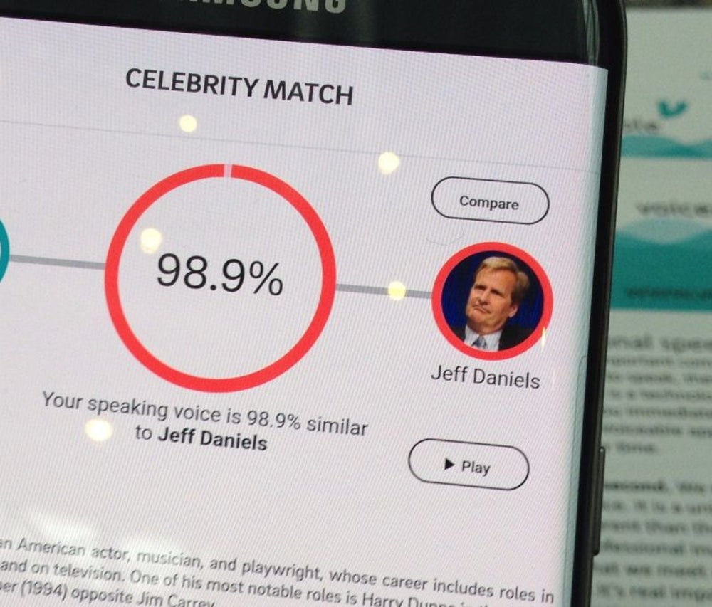 But, weirdly, I apparently really sound like Jeff Daniels.