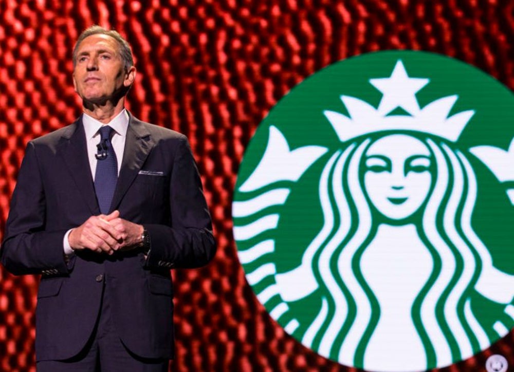Starbucks Executive Chairman Howard Schultz was a Xerox salesman.