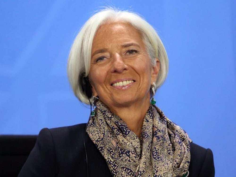 Christine Lagarde: Managing Director, International Monetary Fund, U.S.