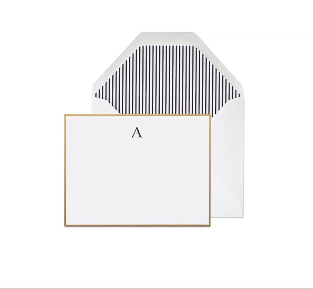 Personalized stationery