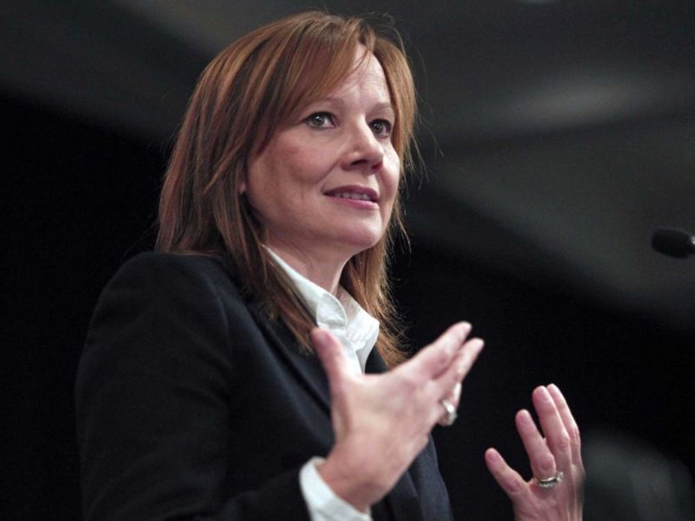 Mary Barra -- General Motors