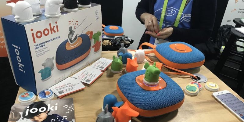 A way for kids to play music without stealing their parents’ smartphones.