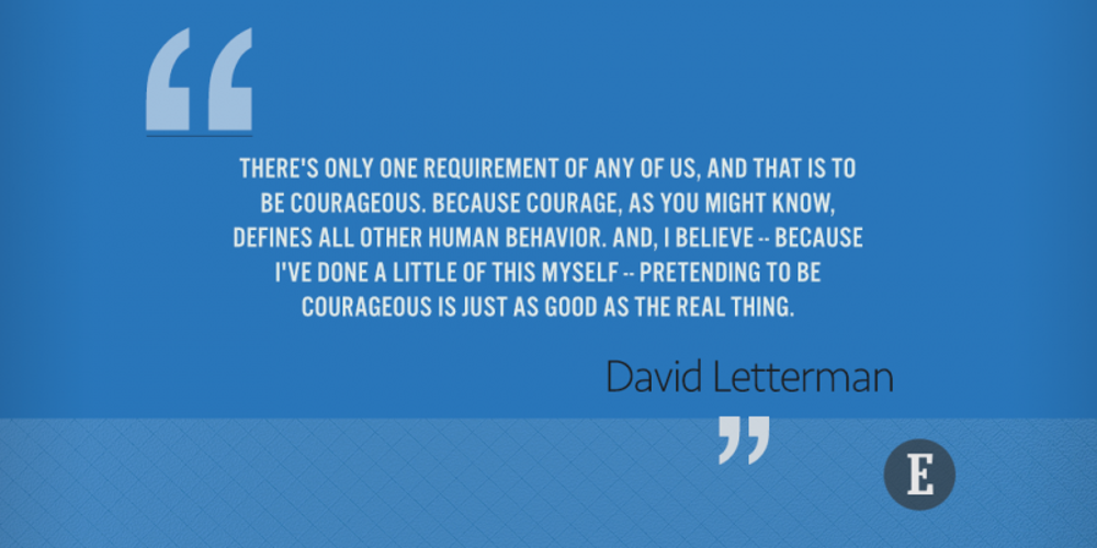 On courage
