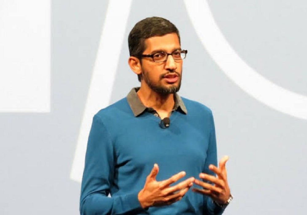Sundar Pichai, CEO of Google