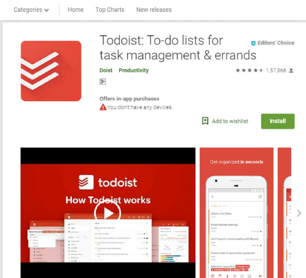 Todoist (Web, Android, iOS, Windows, Mac)