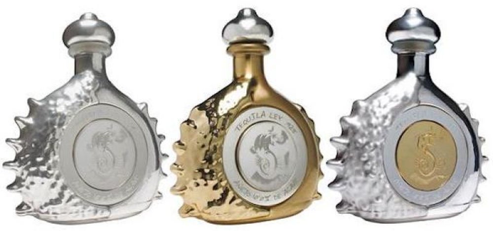 Pasión Azteca, Platinum Liquor Bottle by Tequila Ley, $3.5 million