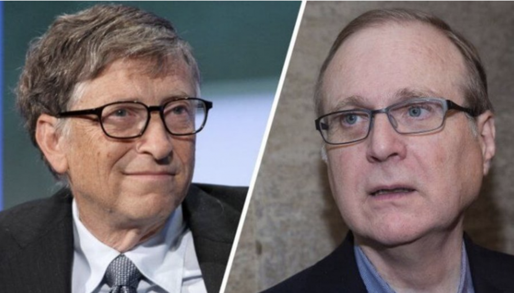 7. Bill Gates y Paul Allen: Microsoft