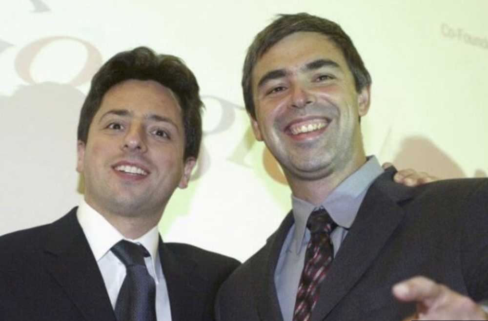10. Larry Page y Sergey Brin: Google
