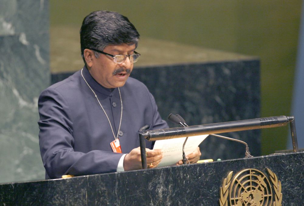Ravi Shankar Prasad - Minister of Law and Justice, Minister of Communications and Minister of Electronics and Information Technology