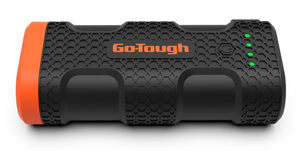 GO-TOUGH Power Bank with LED Flashlight