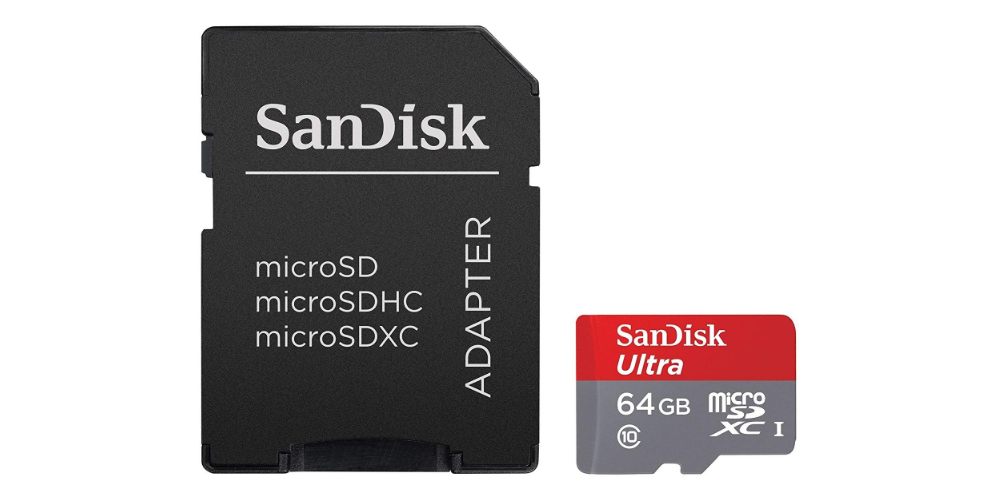 SanDisk Ultra 64GB microSDXC UHS-I Card