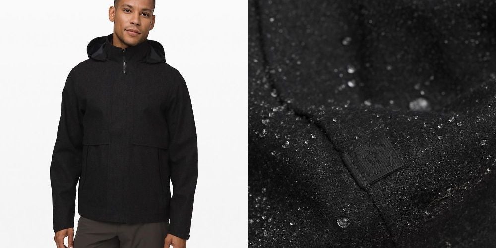 Storm Break Rain Jacket Wool