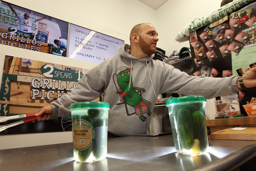 Travis Grillo, founder and CEO of Grillo’s Pickles