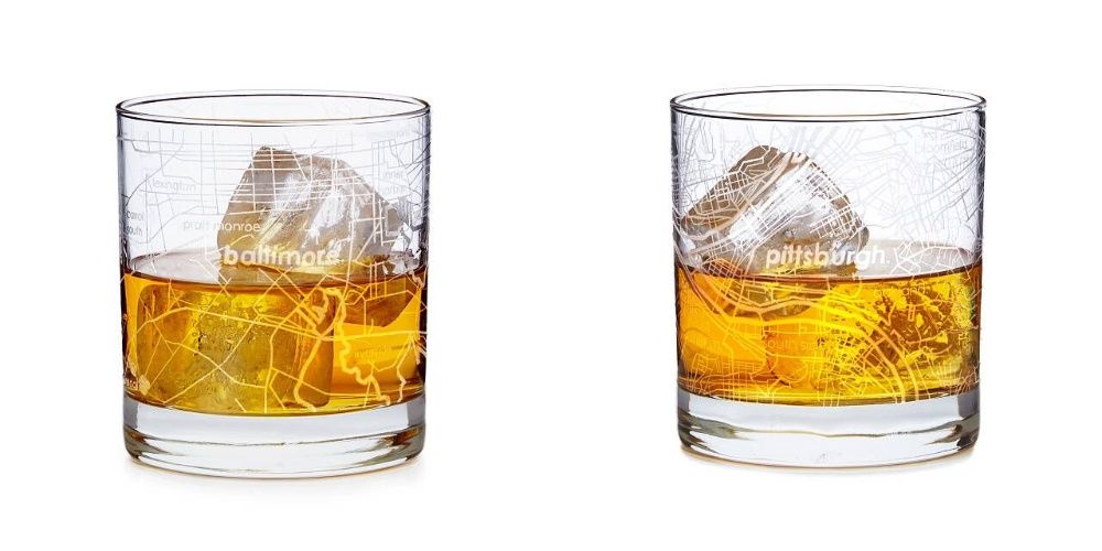 Urban Map Glass