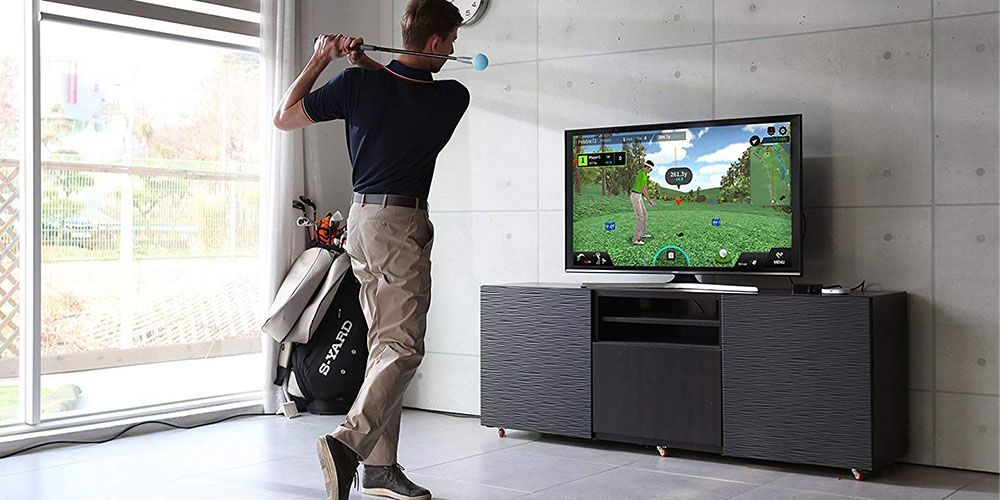 PhiGolf: Mobile & Home Smart Golf Simulator with Swing Stick