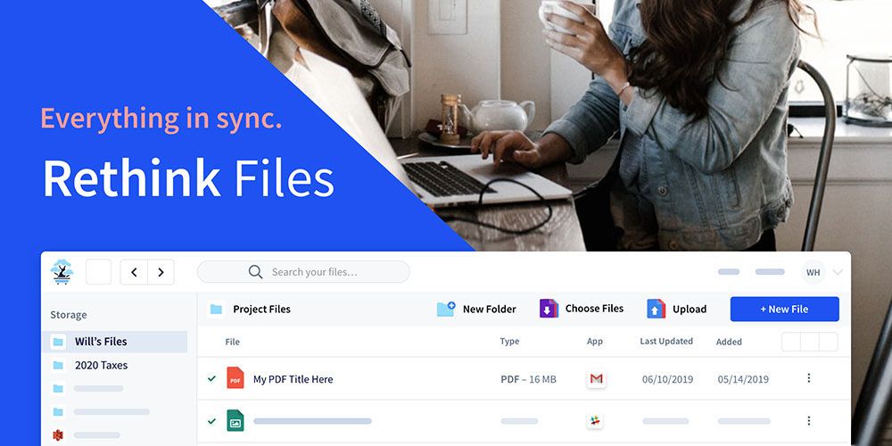 Rethink Files 2TB Cloud Storage + Organization