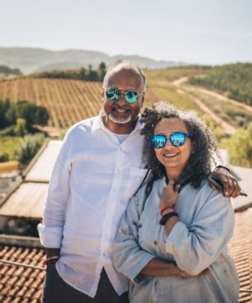 Geeta Ramakrishnan and Ramesh Ramakrishnan (Transworld Group of Companies)