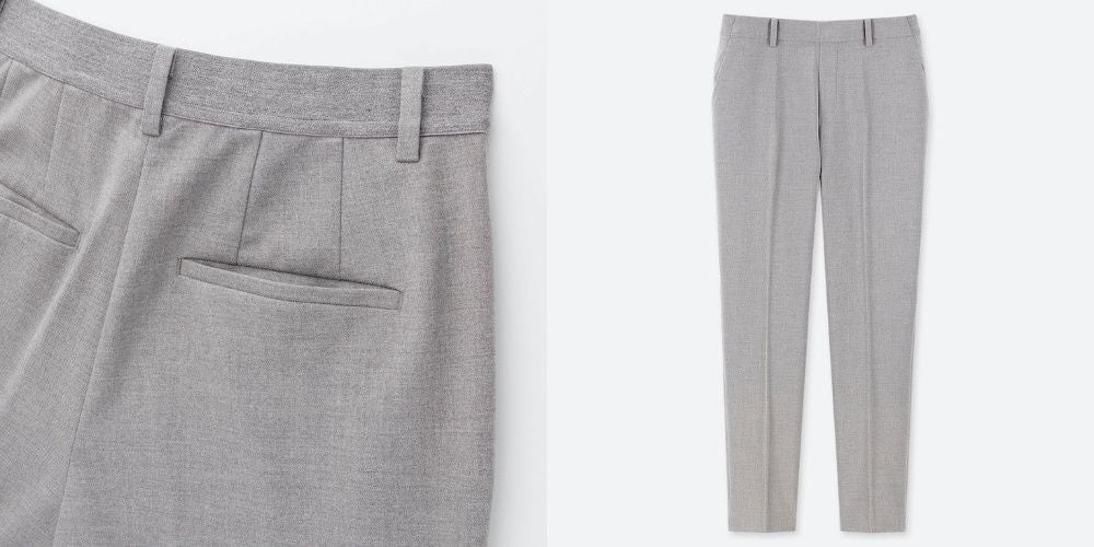 WOMEN EZY ANKLE-LENGTH PANTS