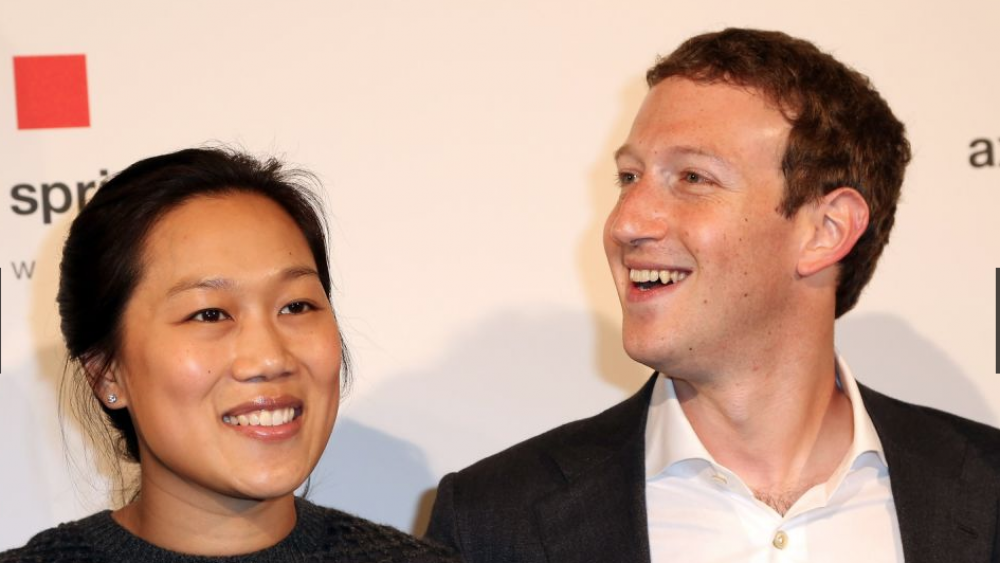 Mark Zuckerberg y Priscilla Chen