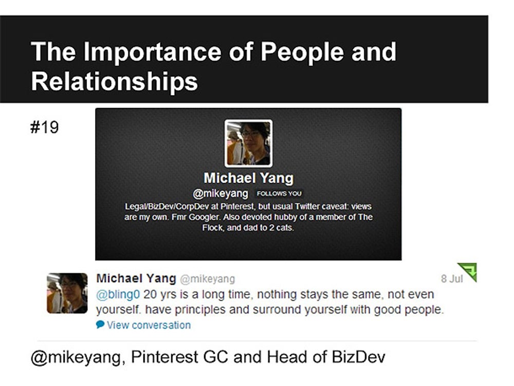 Michael Yang, Head of Biz Dev at Pinterest