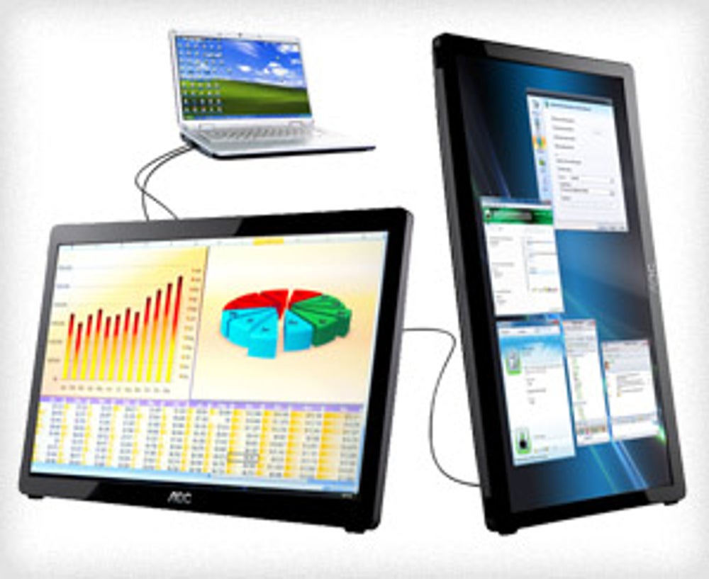 AOC 16-inch Portable USB Monitor