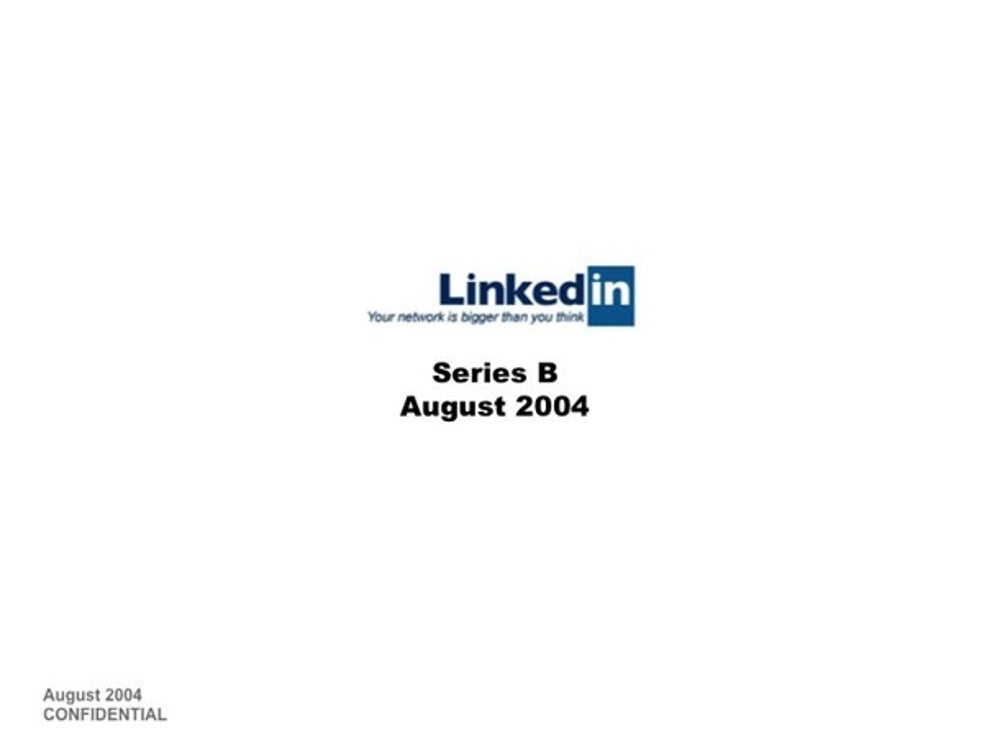 "In 2004, the consumer Internet was just beginning to rebound," writes Hoffman. "We had no revenue...Investors see a lot of pitches. First, understand your audience. Research prospective investors thoroughly. Second, understand the broader financing climate."