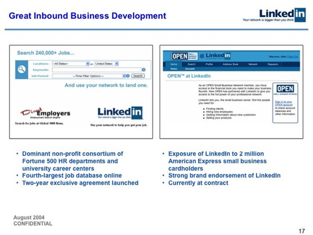 "It's always better to have less slides, but it's much more important to have a great deck. A great deck needs to address all important concerns and tell your story effectively."