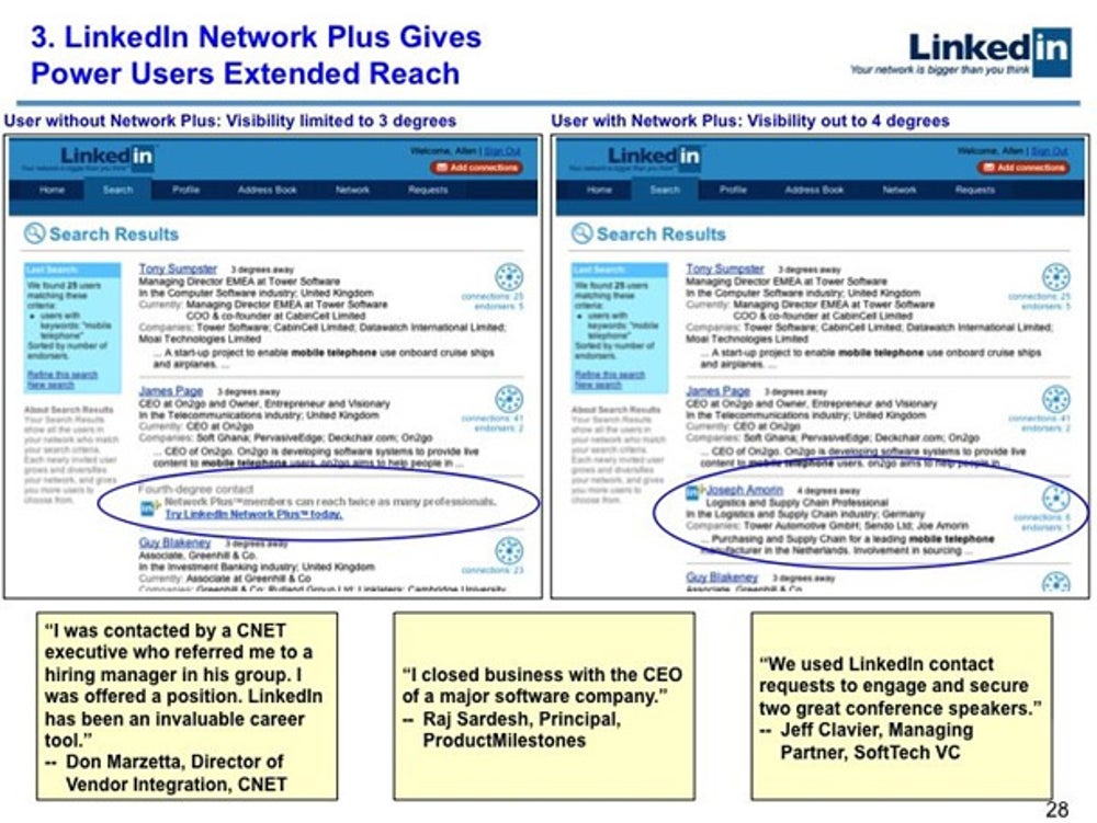 "Underpromise and overdeliver...Also show you're paying attention to the market."