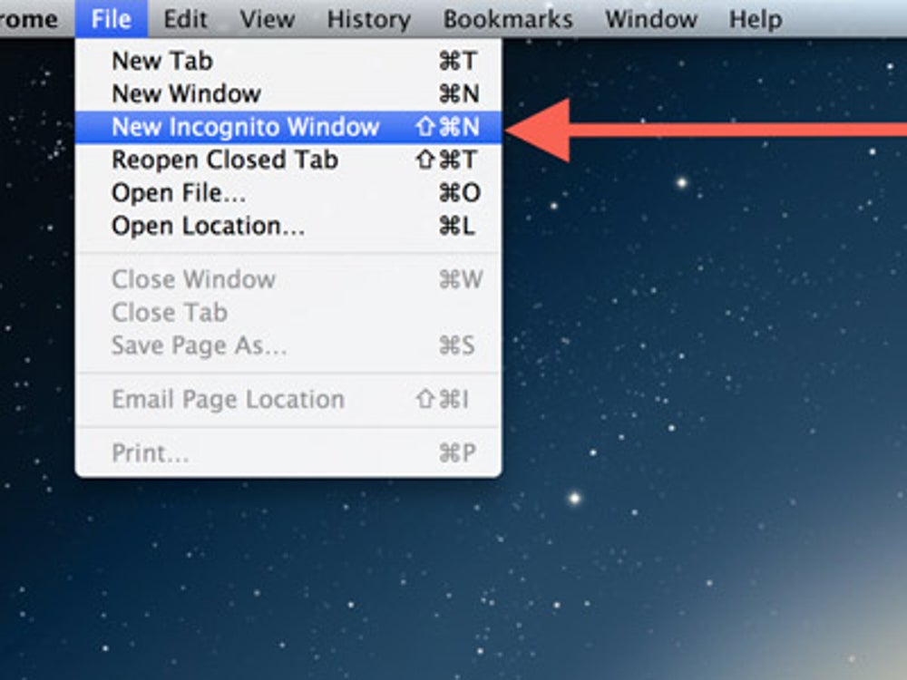 Private browsing keeps you anonymous.