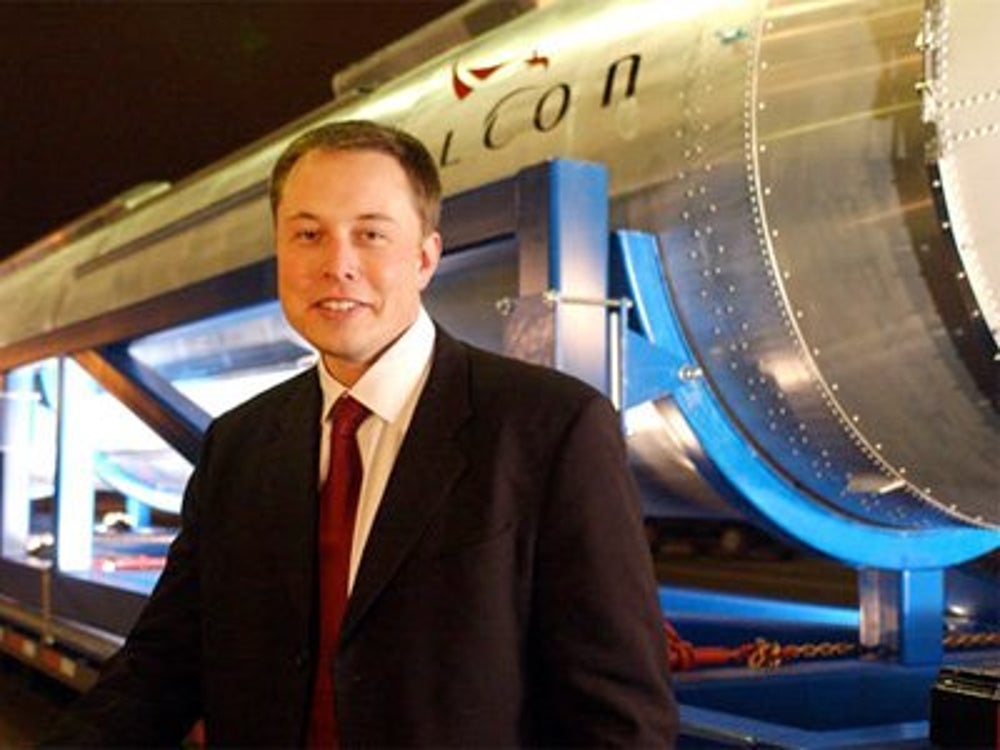 Elon Musk wants his company's spacecrafts to take people to Mars