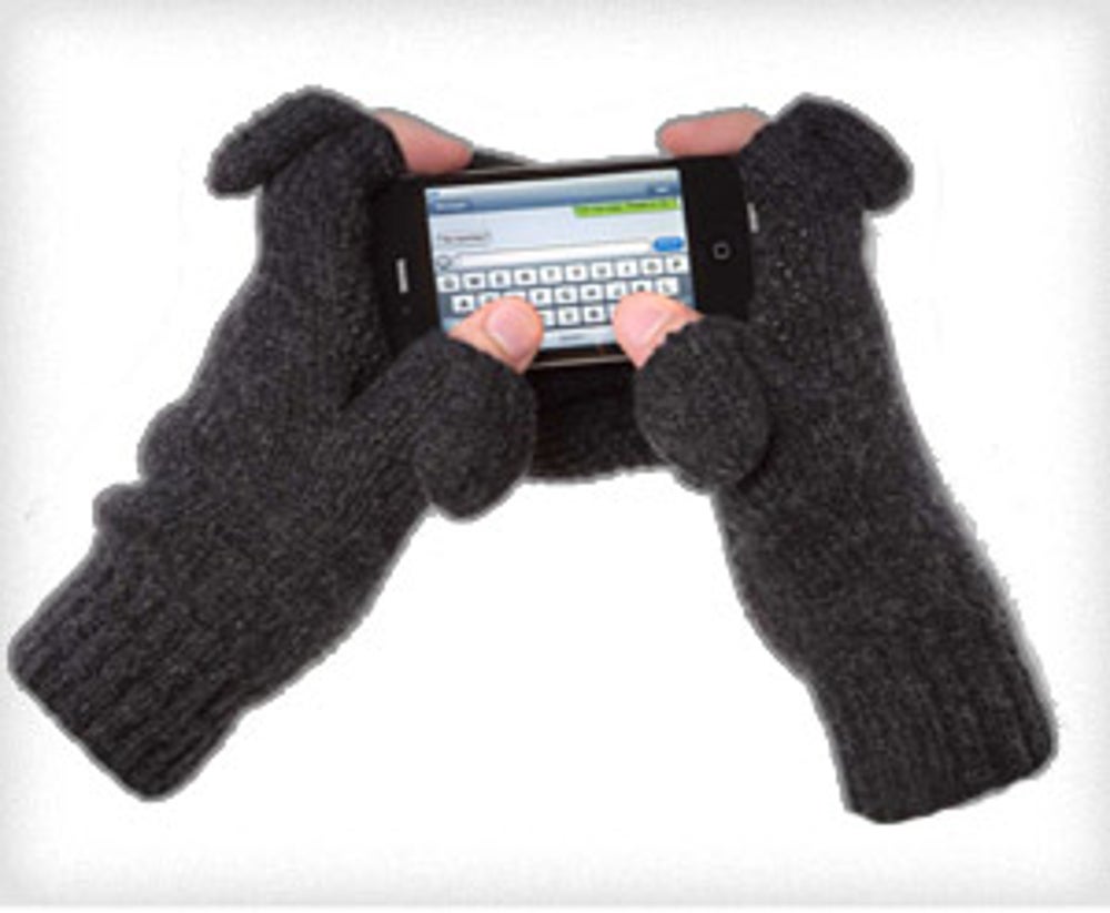 Freehands Knit Gloves