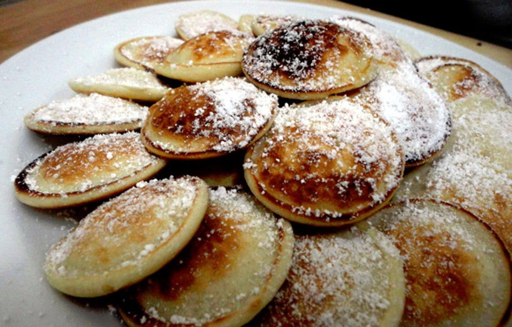 Ethnic-inspired breakfast items.
