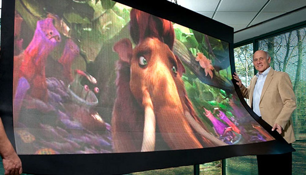 10. NanoLumens flexible display