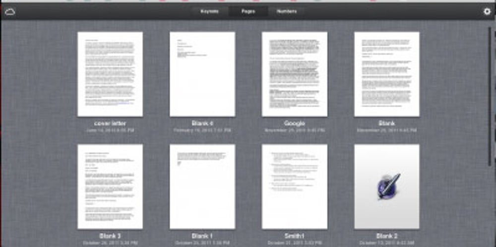 Take advantage of Documents in the Cloud.