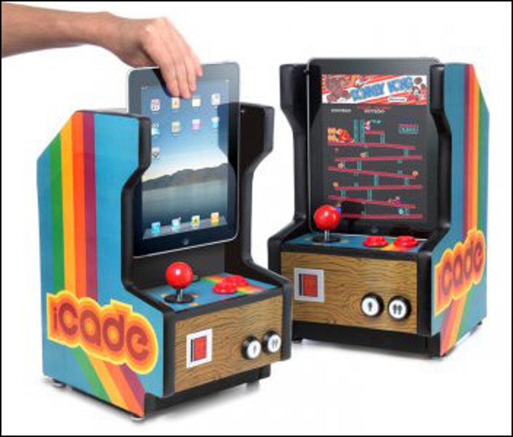The iCade brings traditional arcade gaming to your home