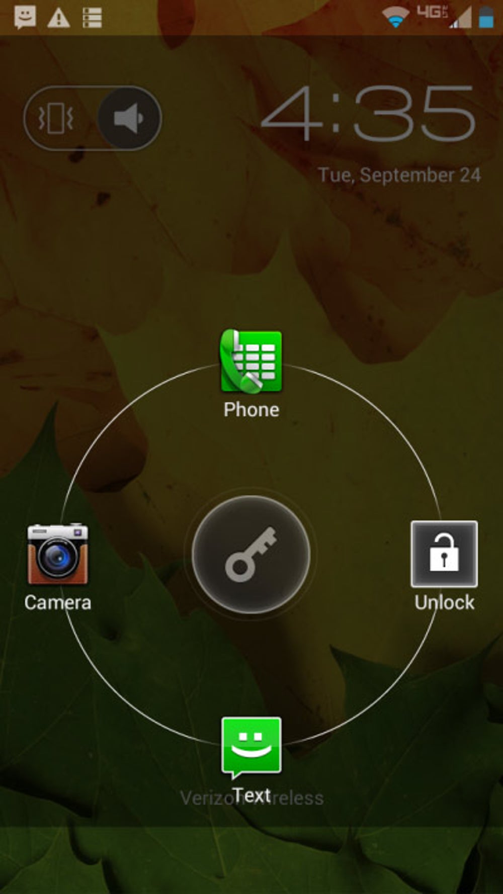 Unlock options