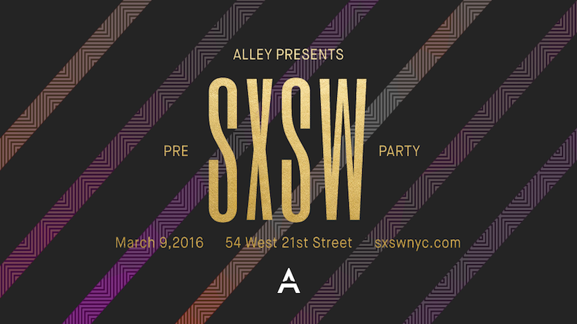 Pre-SXSW Event in NYC on March 9