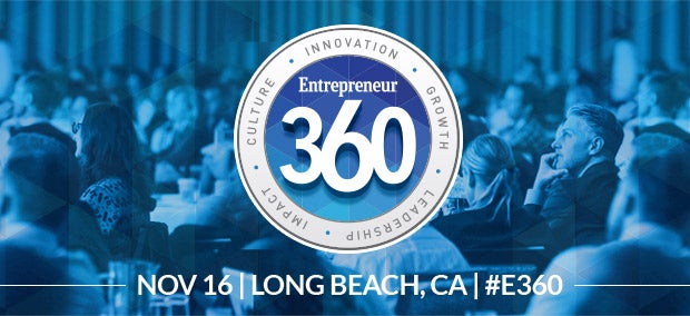 Take $100 off Entrepreneur 360™ Conference Tickets