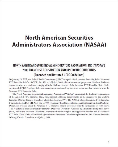 North American Securities Administrator Association