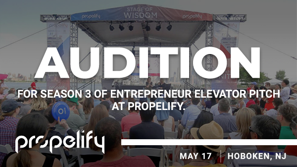 Learn from Amazing Speakers, Connect With Startups and Investors and Audition For Season 3 of <em>Entrepreneur Elevator Pitch</em>